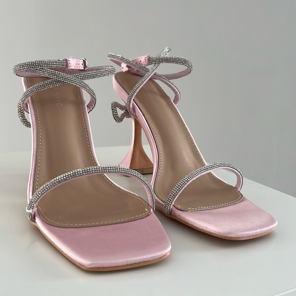 Pink Rhinestone Heels - Picture 5 of 10